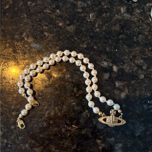 Vivienne Westwood gold necklace